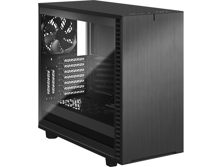 Fractal Design Define 7 Mini Black Brushed Aluminum/Steel Silent mATX  Computer Case 